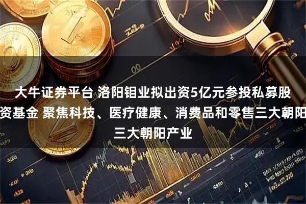 大牛证券平台 洛阳钼业拟出资5亿元参投私募股权投资基金 聚焦科技、医疗健康、消费品和零售三大朝阳产业