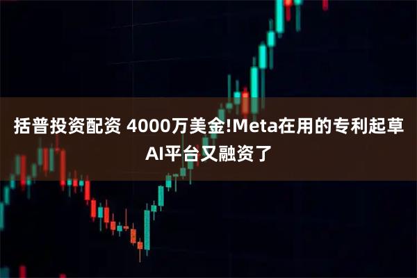 括普投资配资 4000万美金!Meta在用的专利起草AI平台又融资了